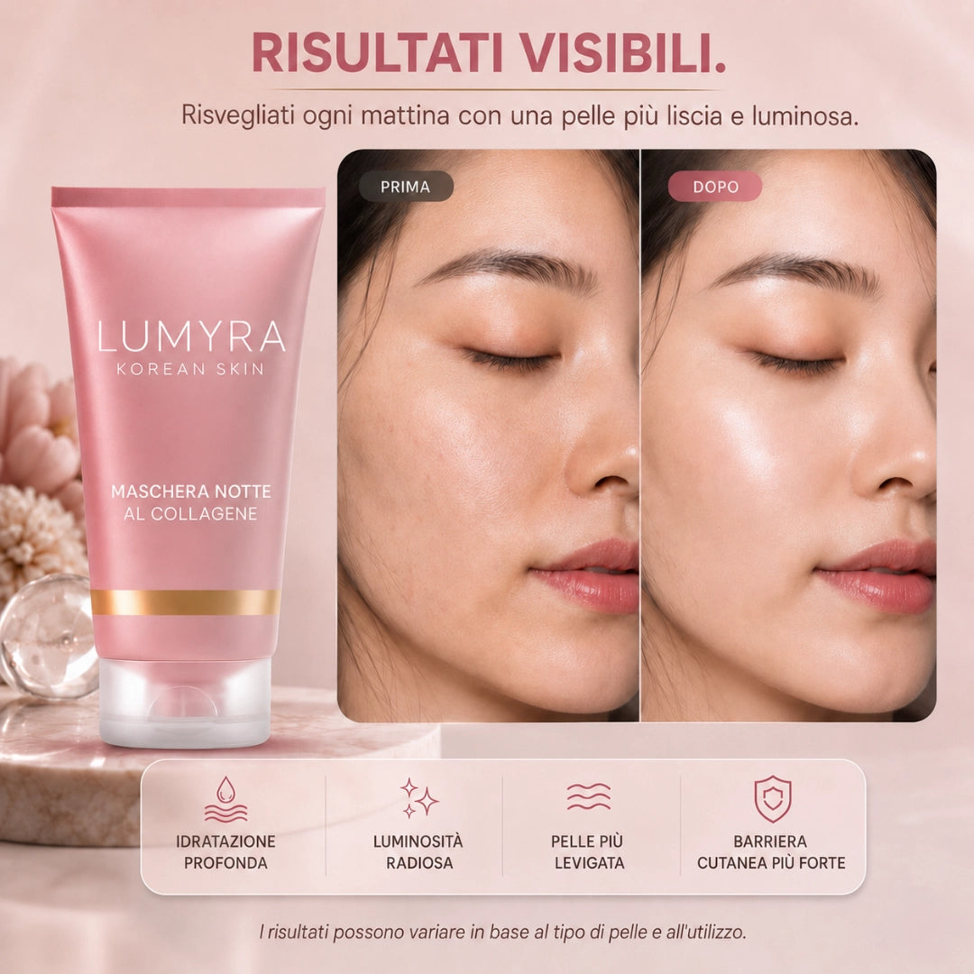 Maschera Viso Notturna al Collagene Lumyra®