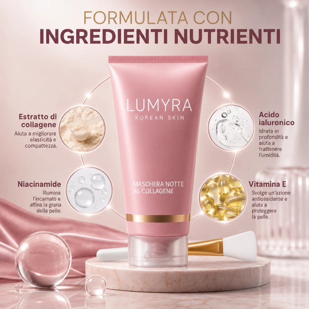 Maschera Viso Notturna al Collagene Lumyra®
