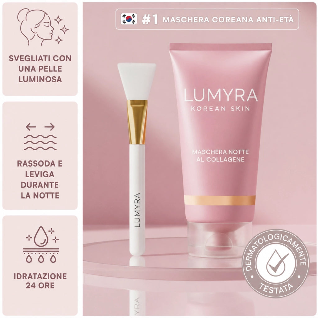 Maschera Viso Notturna al Collagene Lumyra®